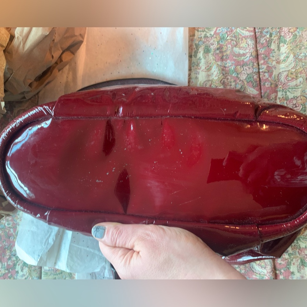 Coach Madison Juliette Patent Leather Satchel - Picture 11 of 11